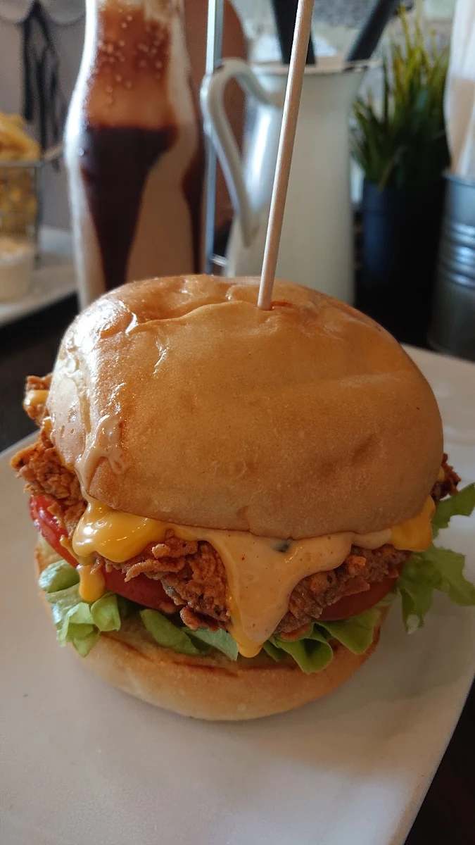 Southern Fried Chicken Burger, Burger Urge (DFO Brisbane Airport)