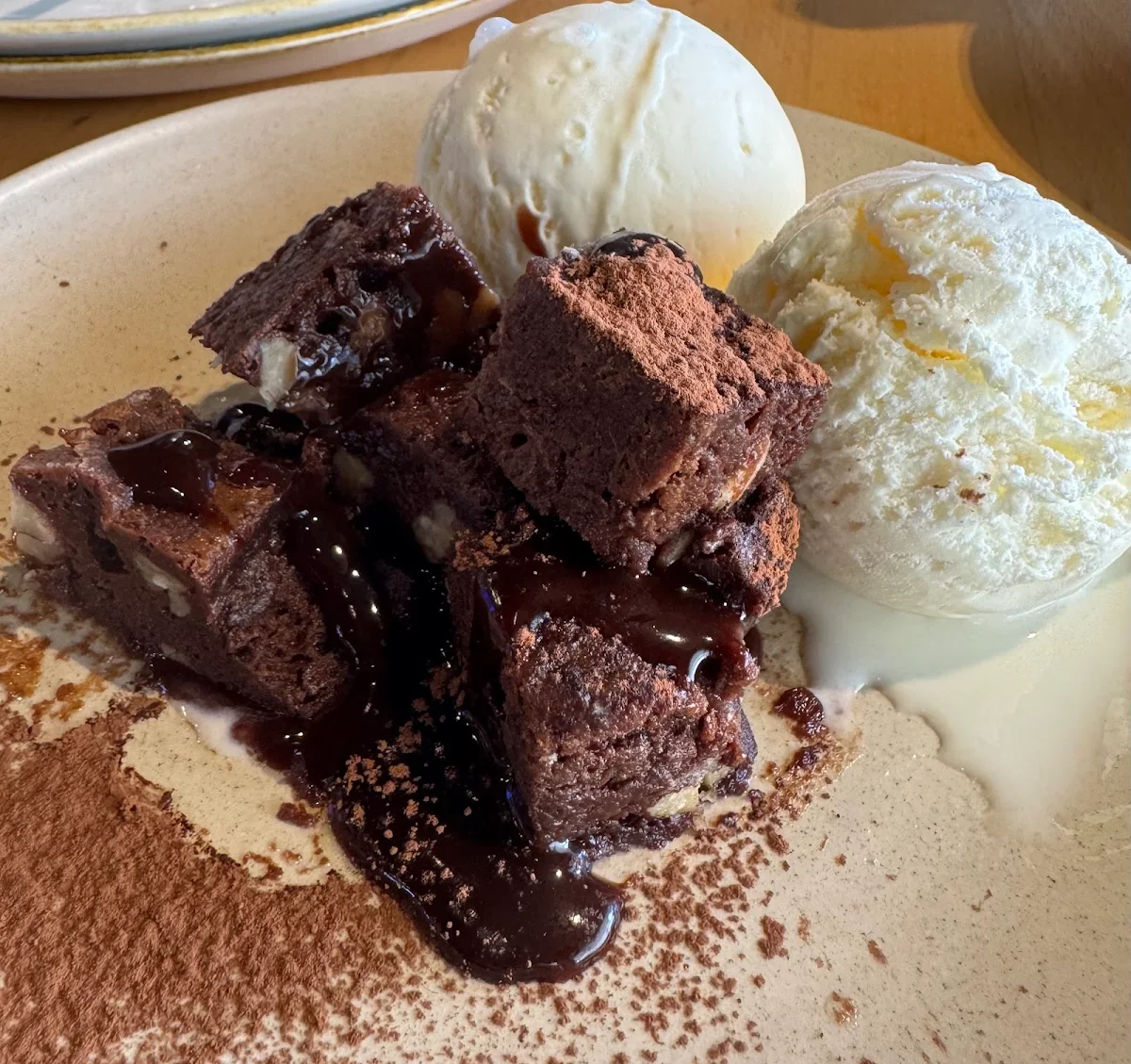 Sticky Date Pudding, Burger Urge (DFO Brisbane Airport)