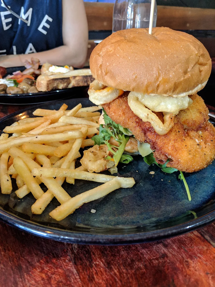 Southern Fried Chicken Burger
