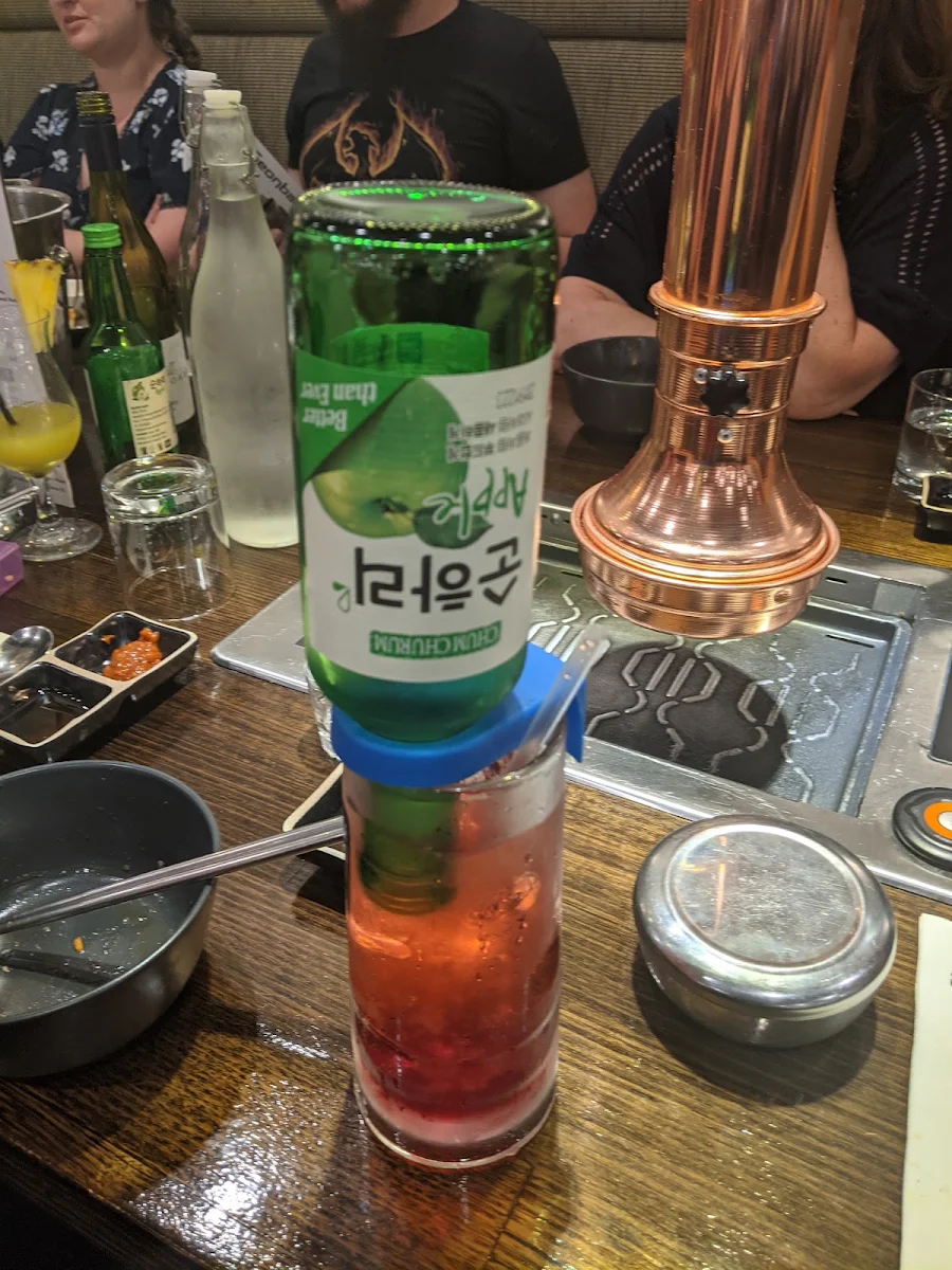 Apple Soju Cocktail, Geonbae Korean BBQ & Buffet- Hastings