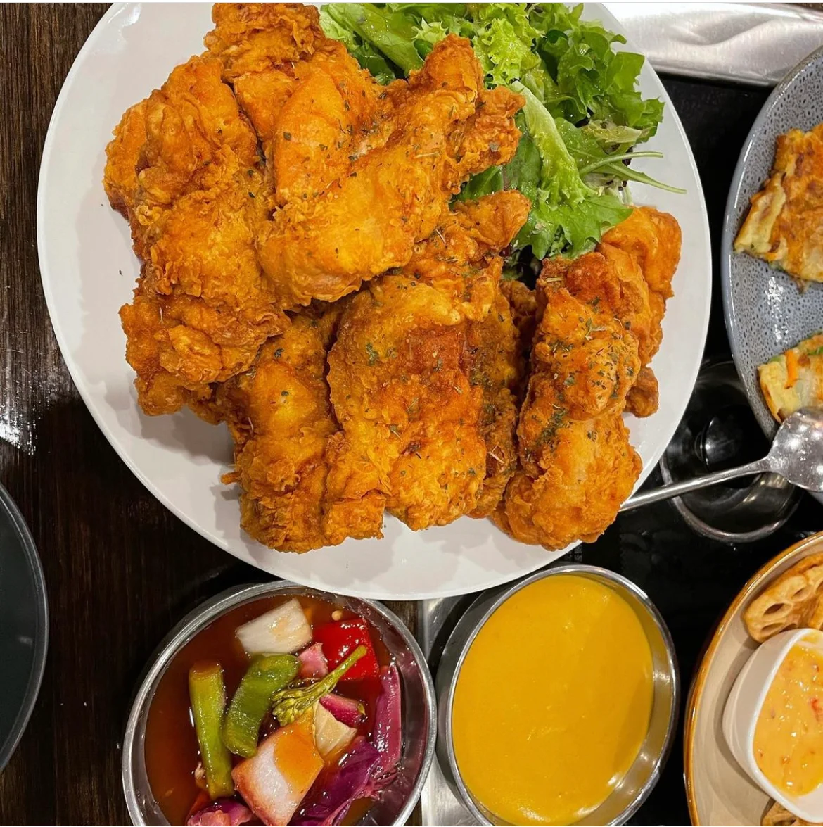 Katsu Chicken, Geonbae Korean BBQ & Buffet- Hastings