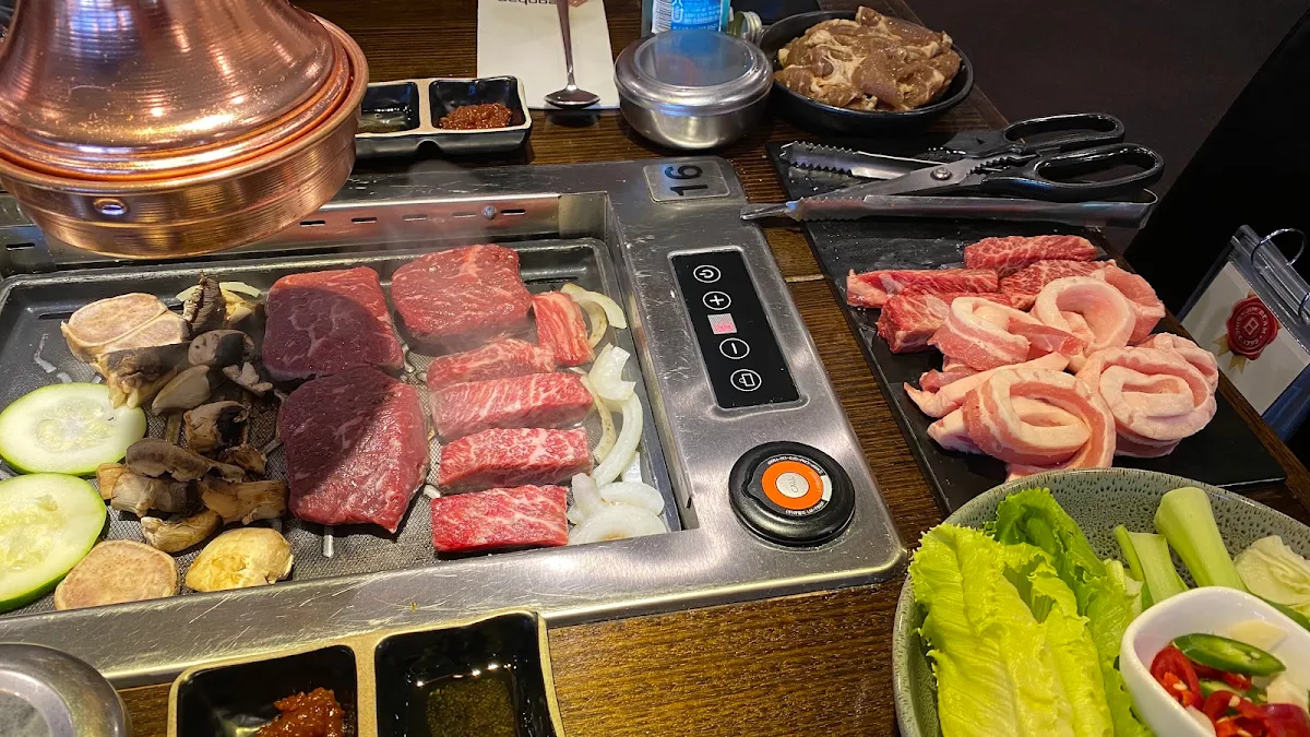 Set BBQ for 2, Geonbae Korean BBQ & Buffet- Hastings