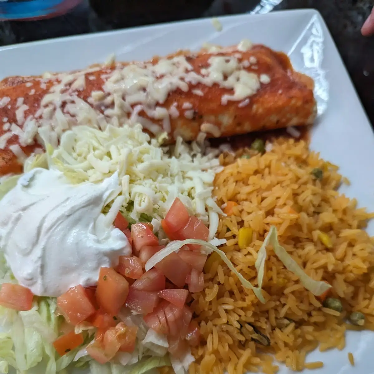Enchilada Rice & Beans