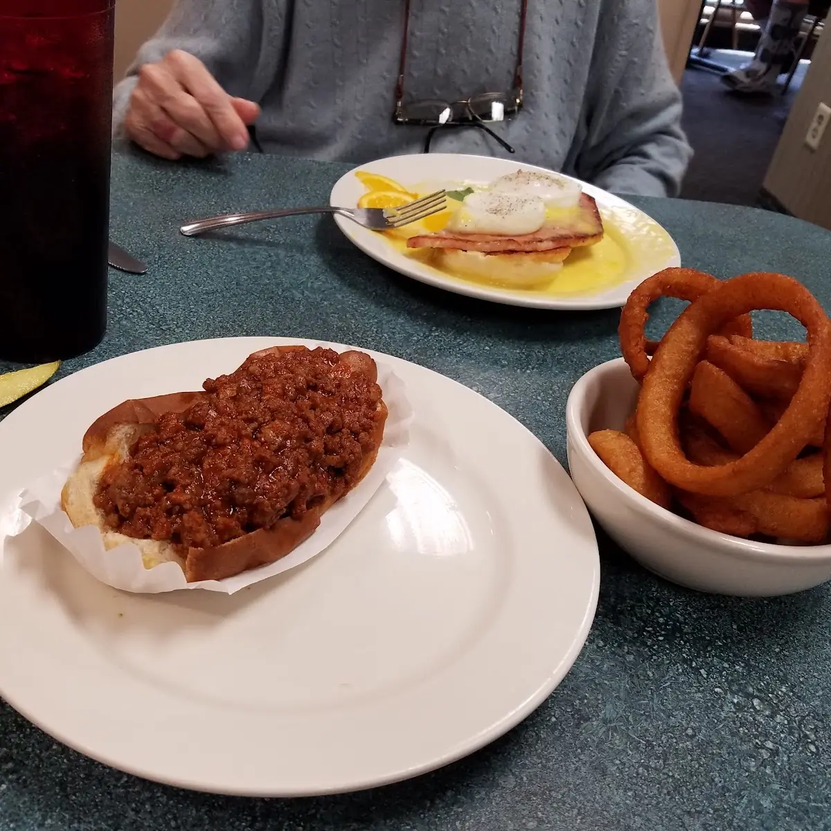 Coney and Onion Rings