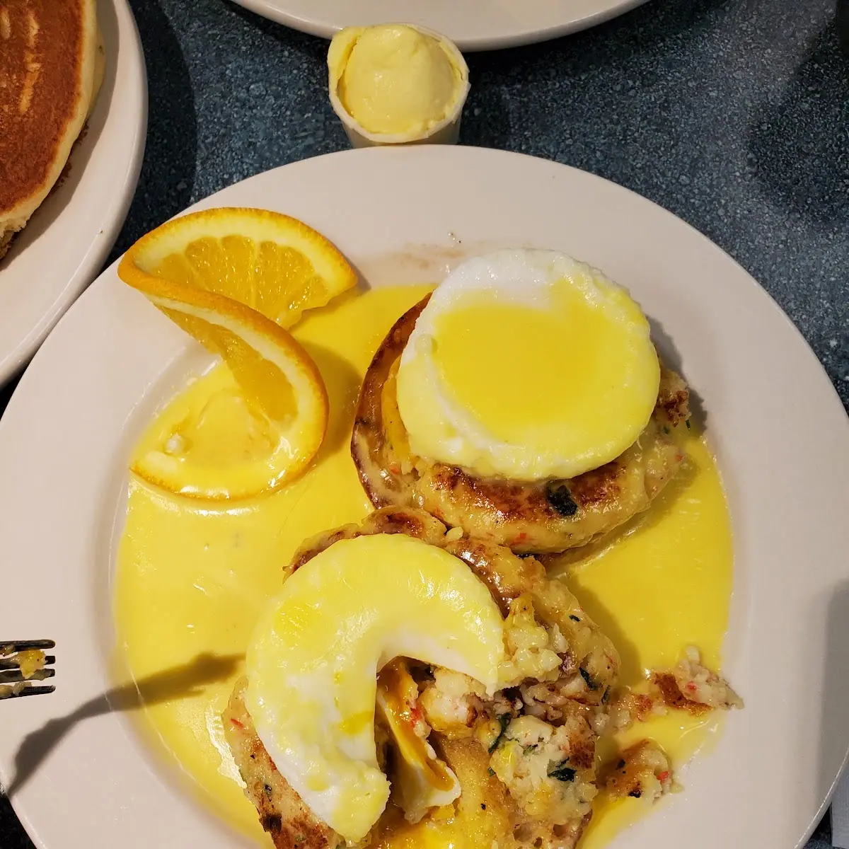 Crab Cake Breakfast