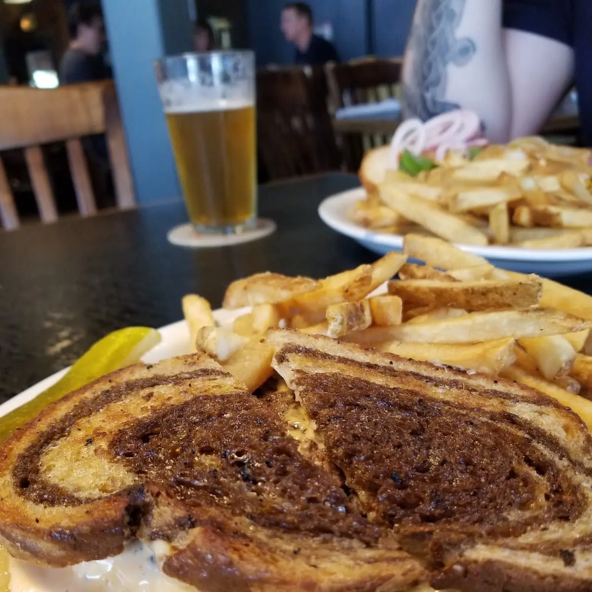 Mile High Cheesesteak Sandwich