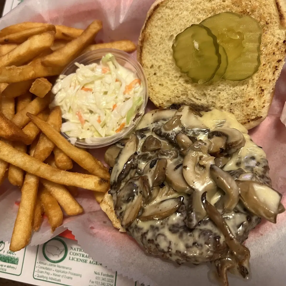 Mushroom & Swiss
