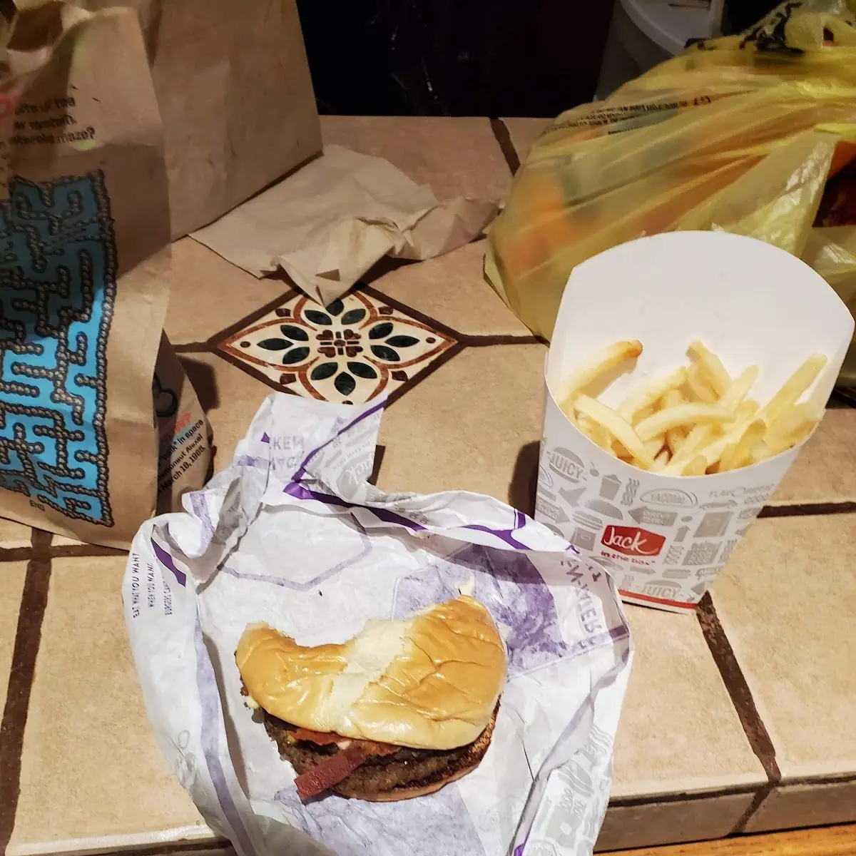Ultimate Bacon Cheeseburger Meal