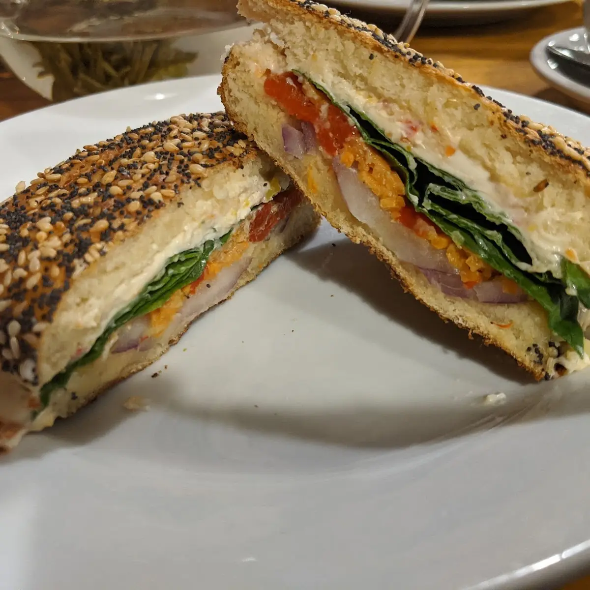 B'Fast Veggie Bagel