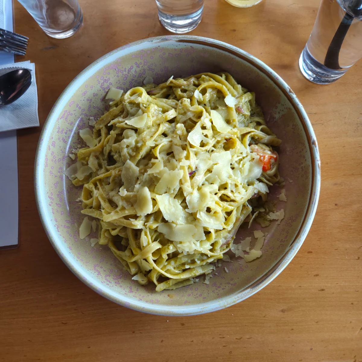 Pesto Fettucini, Rails Kitchen