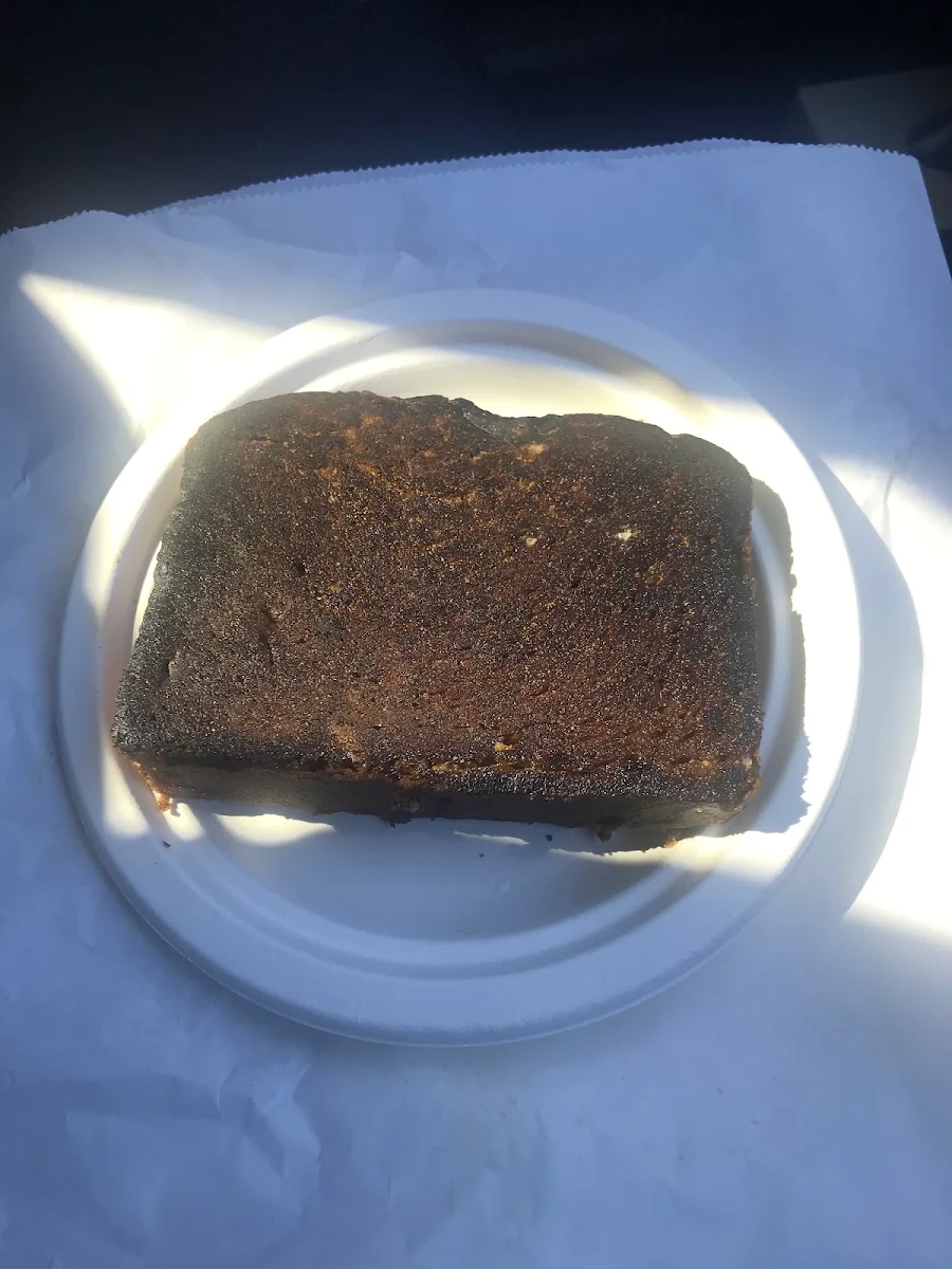Charred Banana Bread, Gloria Jean's North Lakes Drive Thru