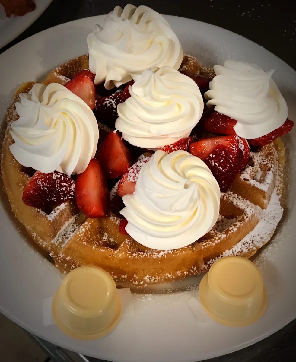 Strawberry Banana Waffle