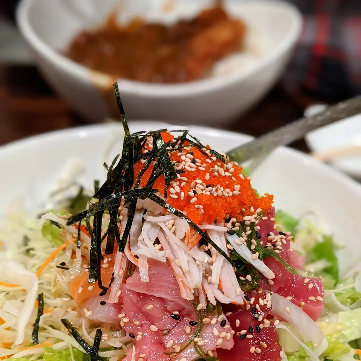 Sashimi Salad