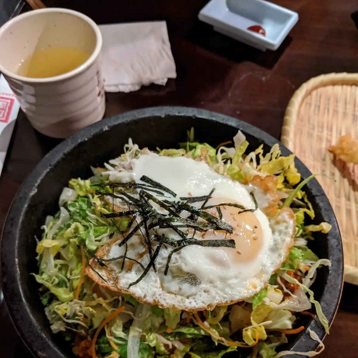 Seafood Dolsot Bibimbap