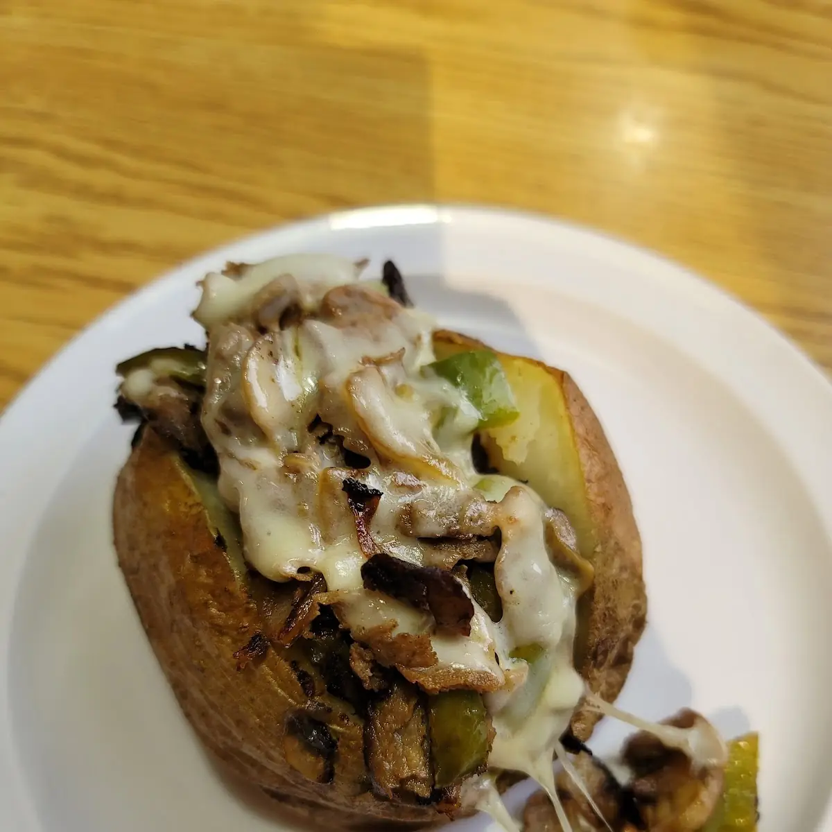 Philly Steak Baked Potato