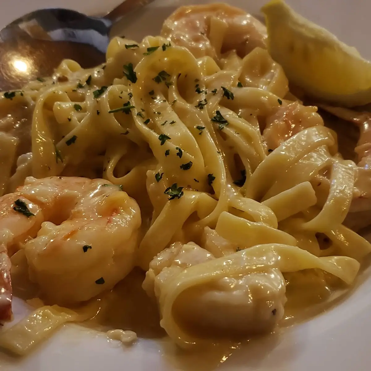 Shrimp Alfredo