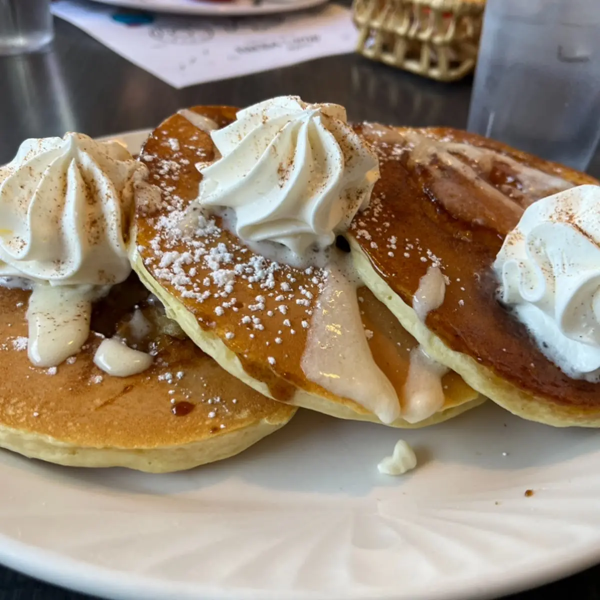 Cinnamon Swirl Pancakes