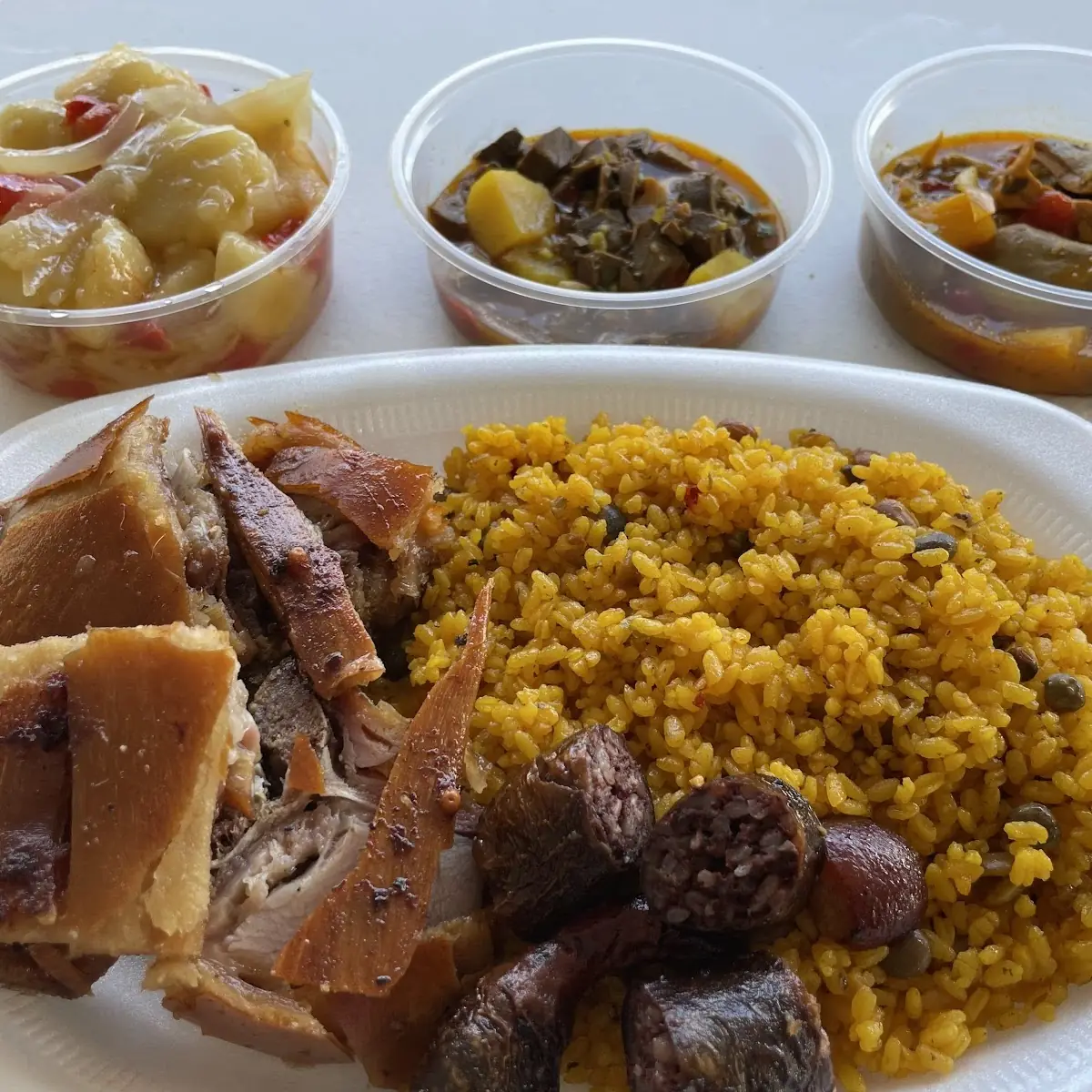 Lechón Yellow Rice