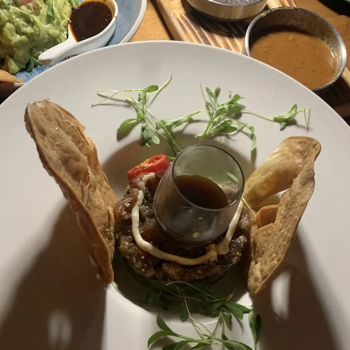 Ahi Tuna Tartar Tostada
