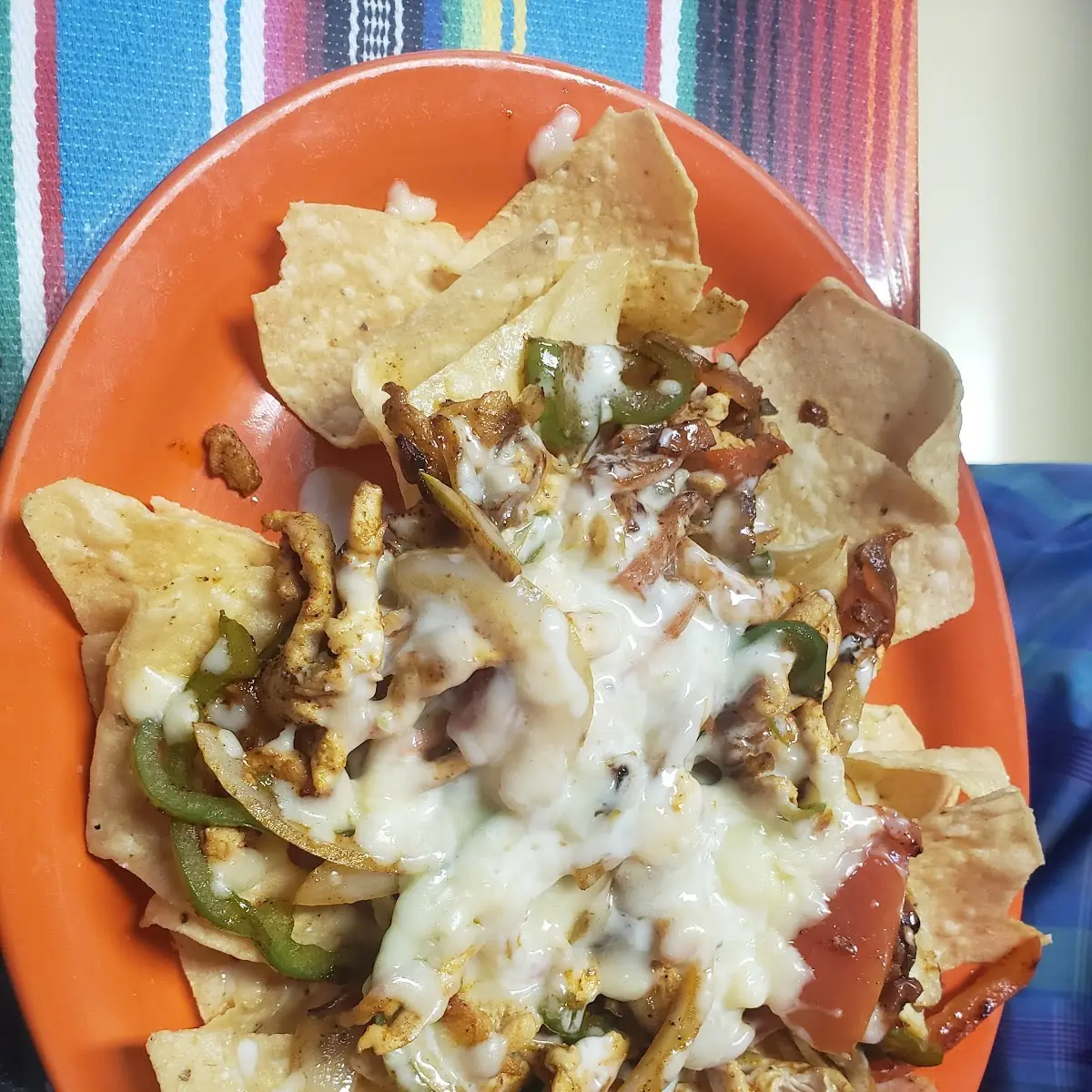 Chicken Fajita Nachos