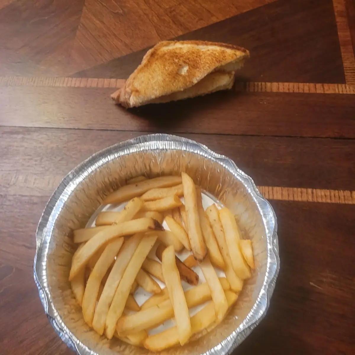 Grilled Cheese with Fries