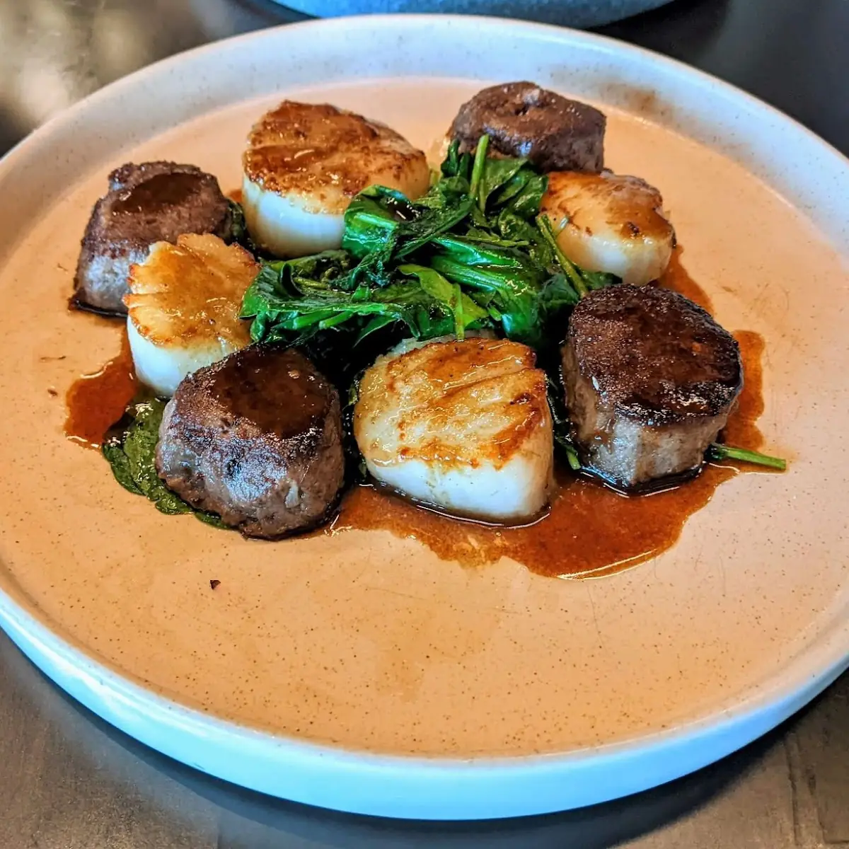 Scallops & Oxtail
