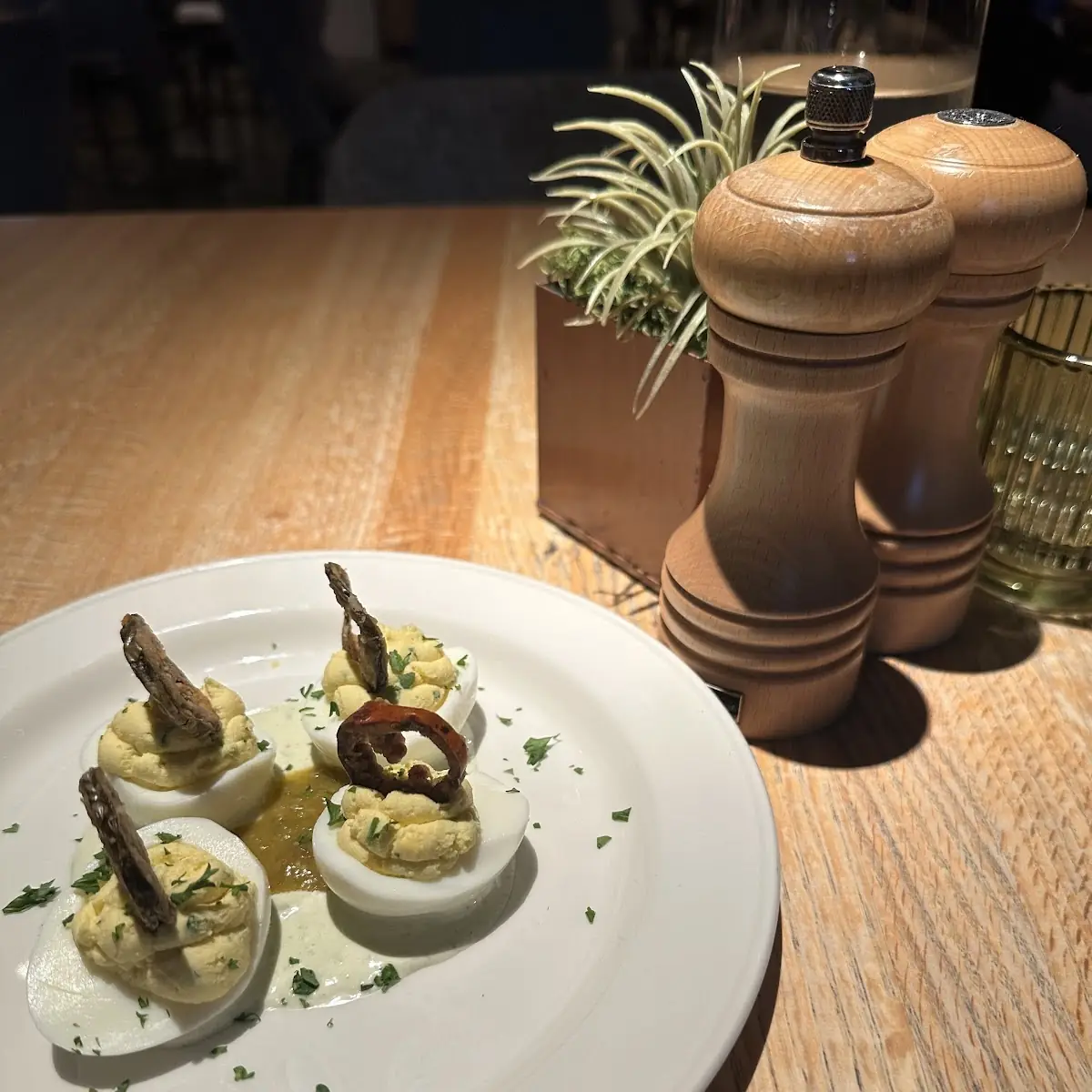 Spicy Deviled Eggs