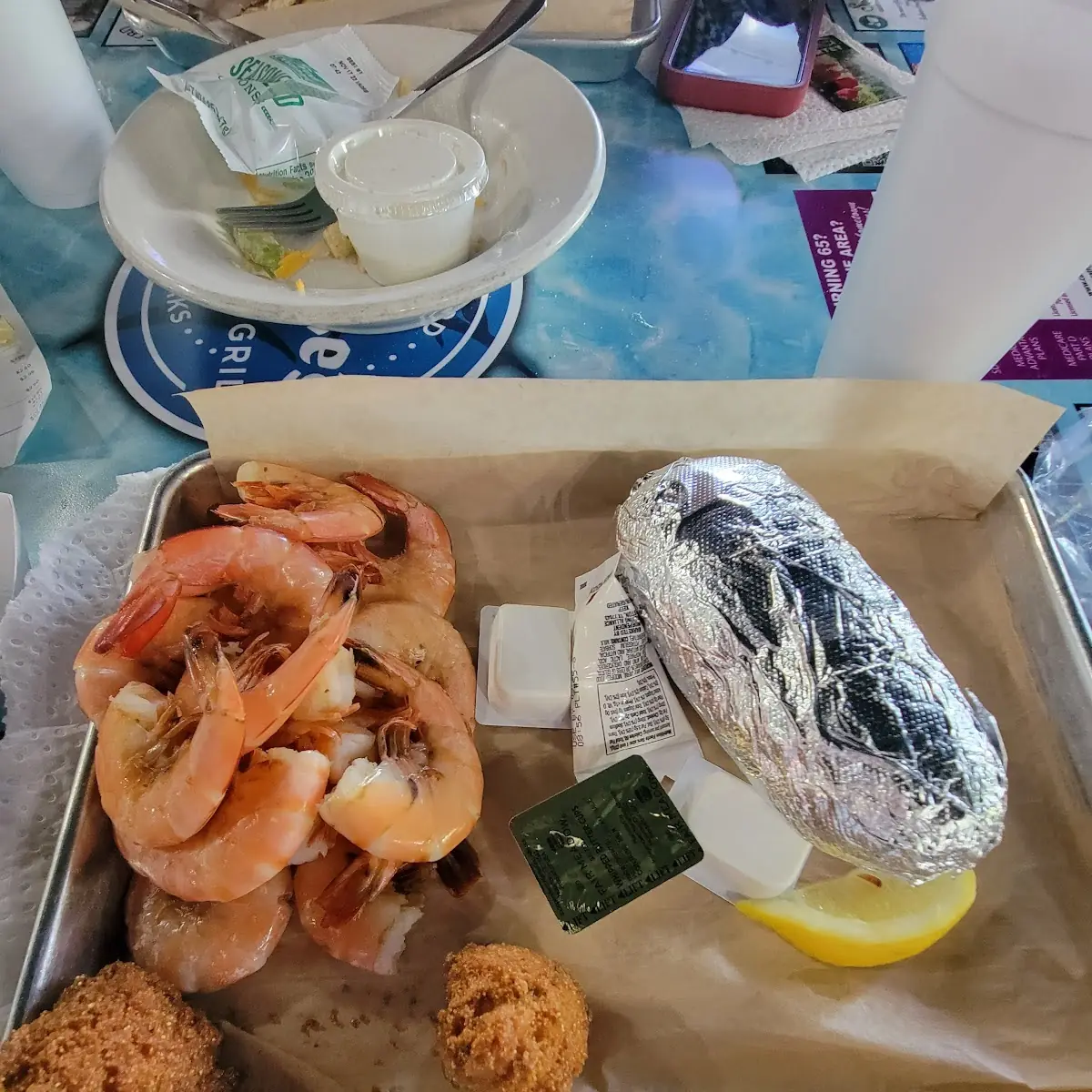 Steamed Shrimp