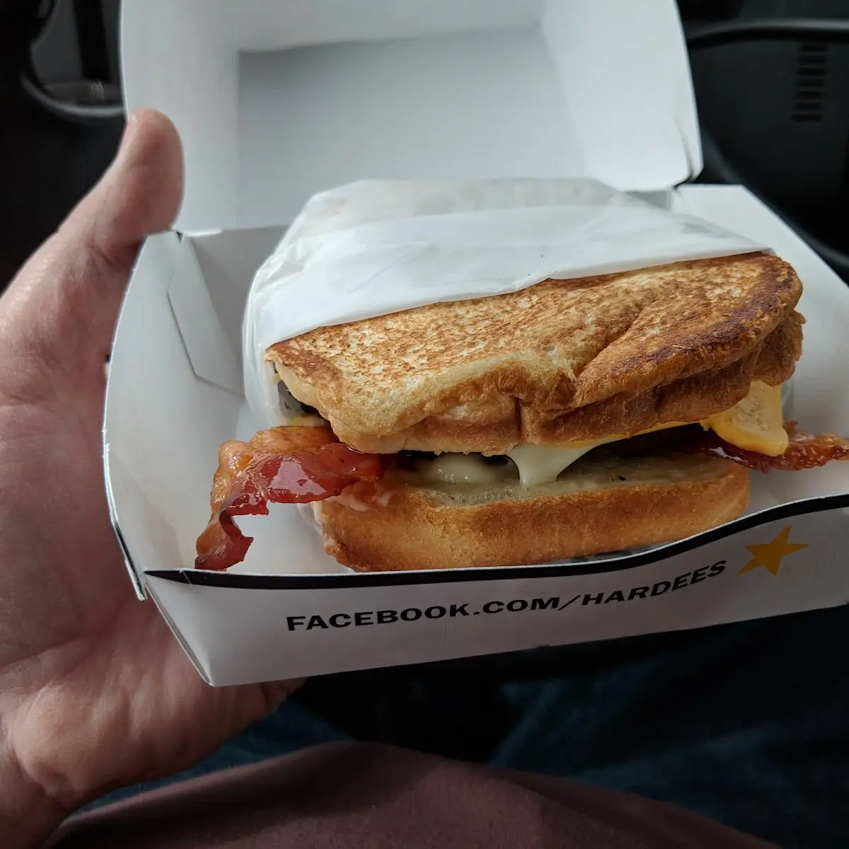 Grilled Cheese Bacon Cheeseburger