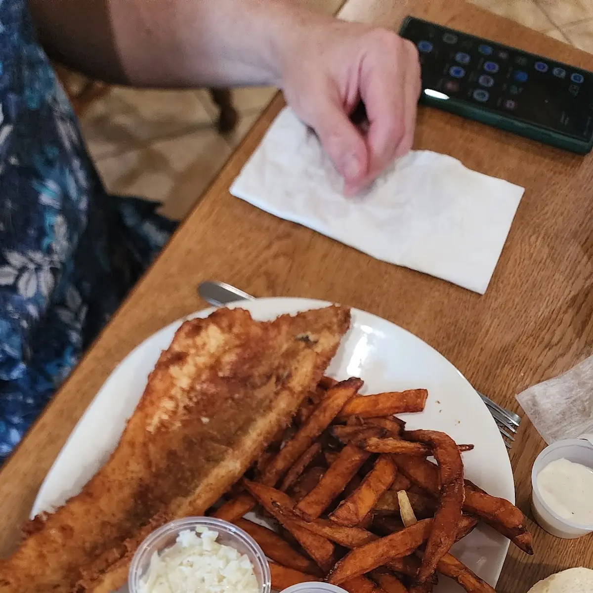 Hand Battered Walleye Pike