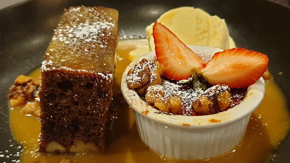 Sticky Date Pudding, Luigi's Restaurant