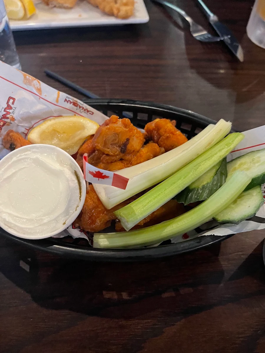 Wings and Veggies