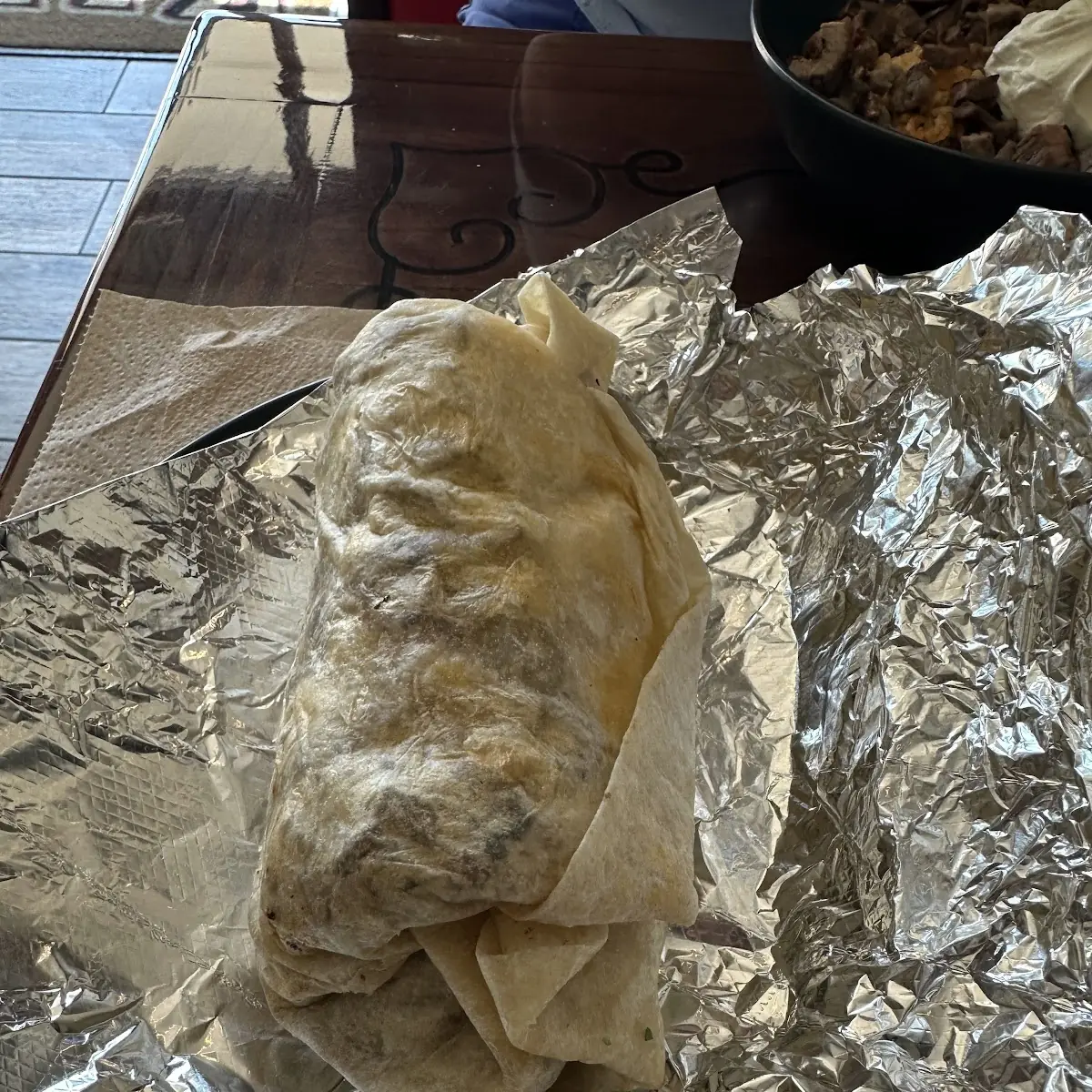 Ground Beef Burrito