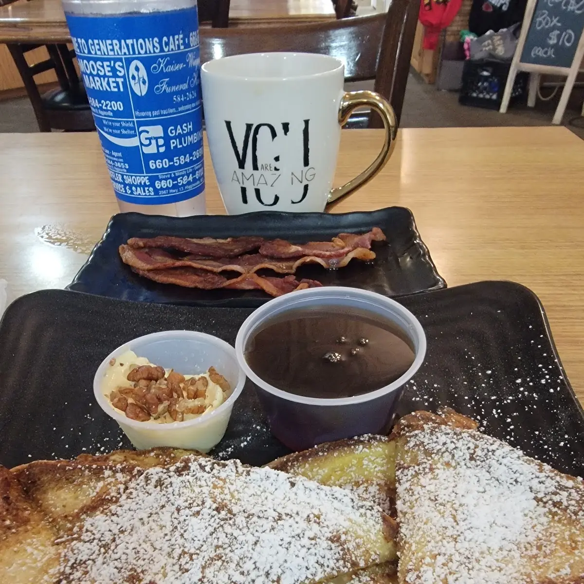 French Toast and Bacon