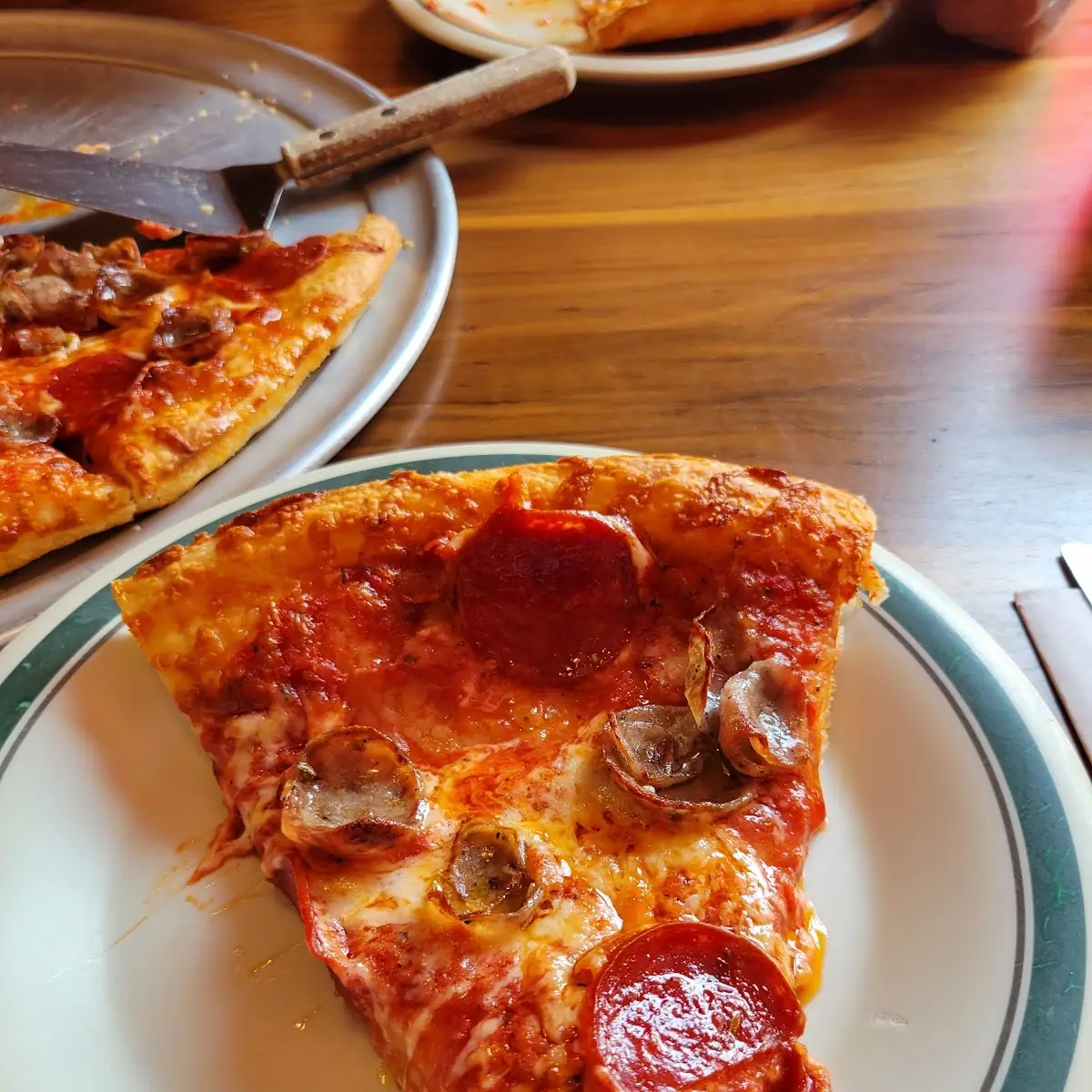 Pepperoni and Sausage Pizza
