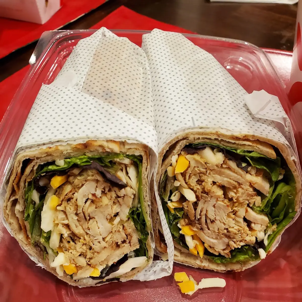 Cool Chicken Wrap