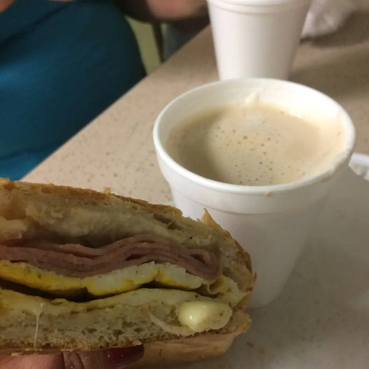 Ham Egg and Cheese