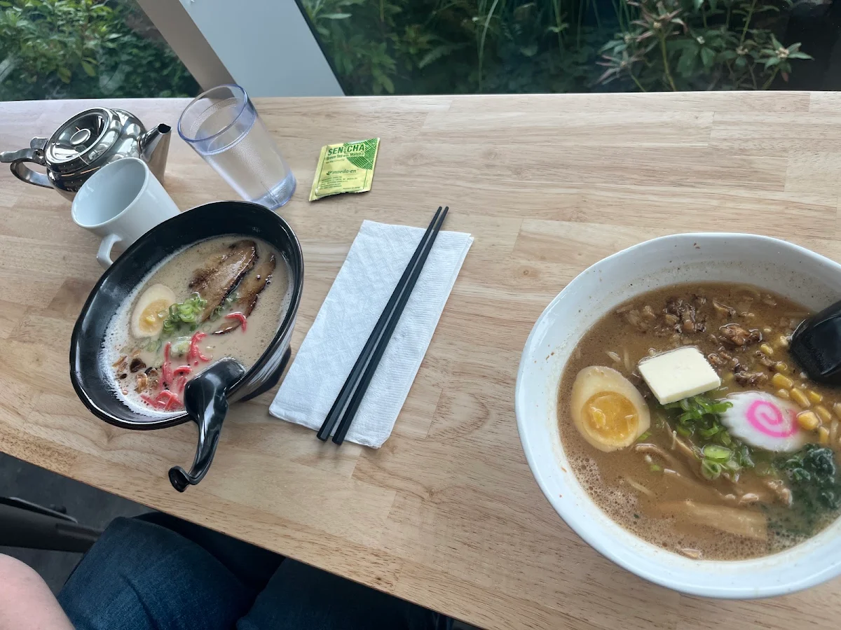 Tonkotsu Ramen and Miso Ramen
