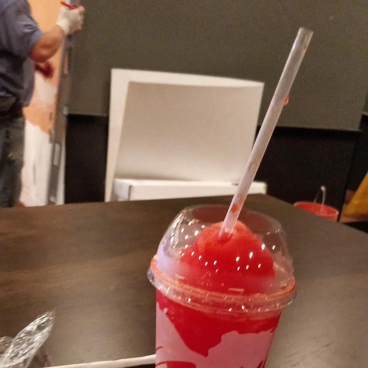 Barritos and Strawberry Slush