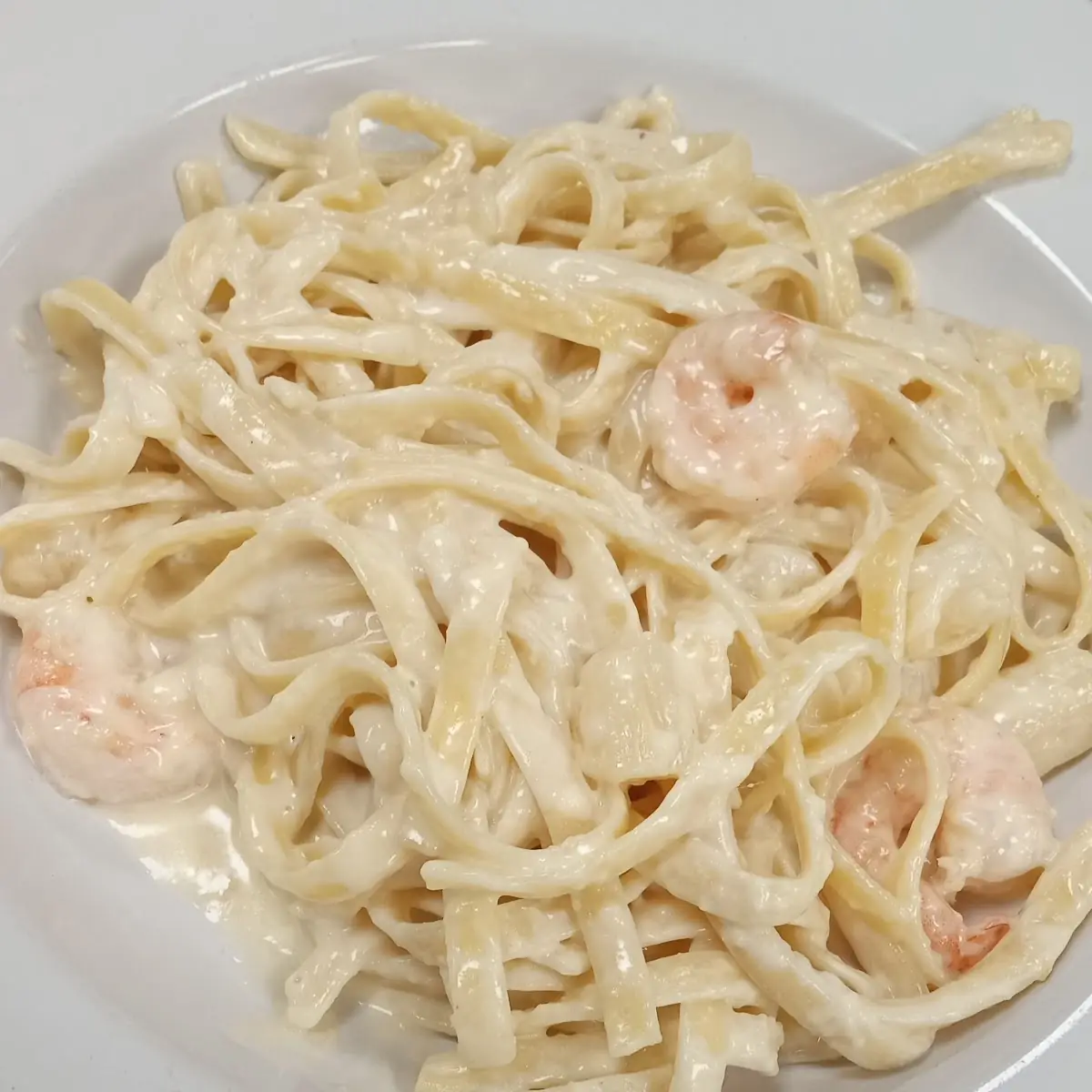 Scallop and Shrimp Alfredo