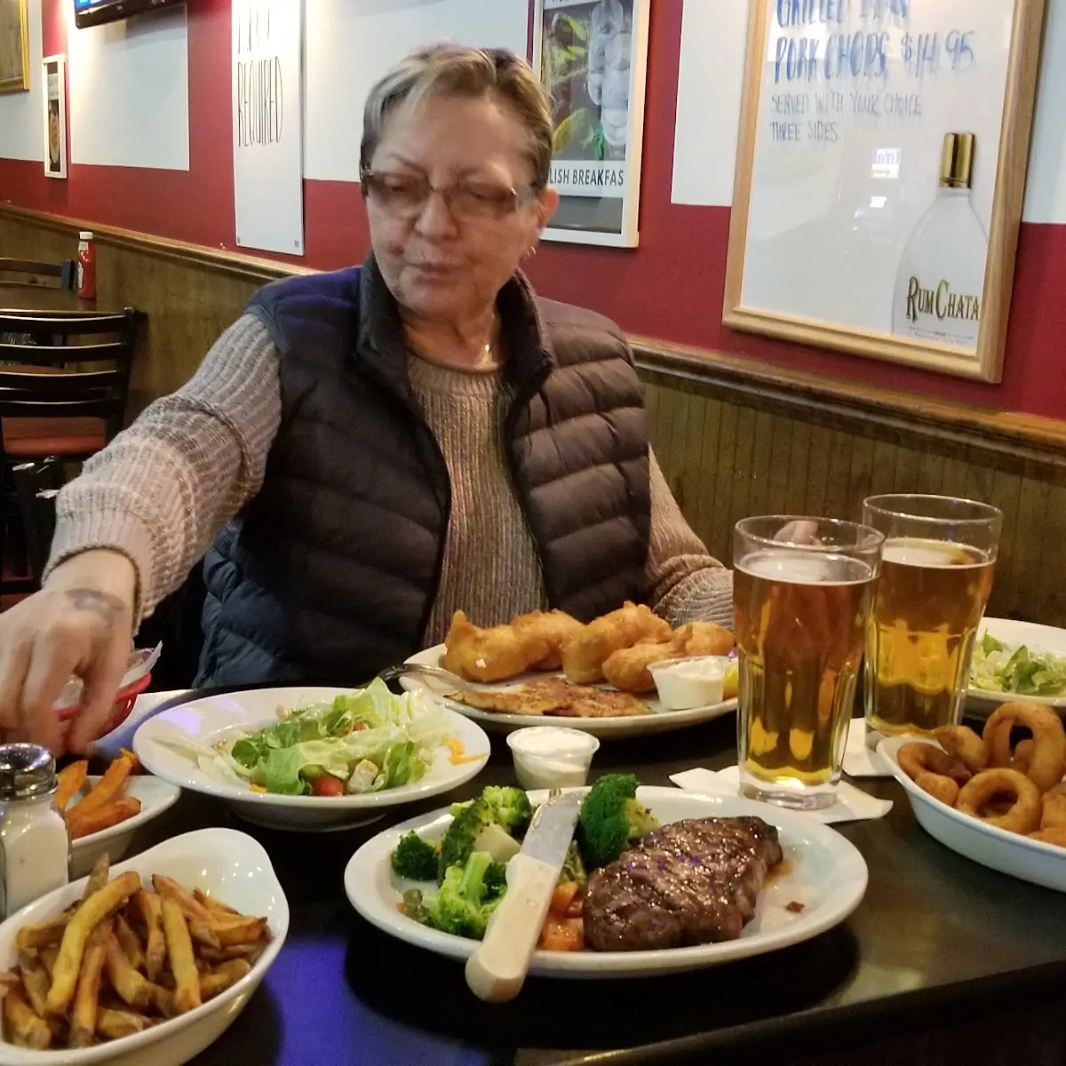 Fish & Chips New York Strip