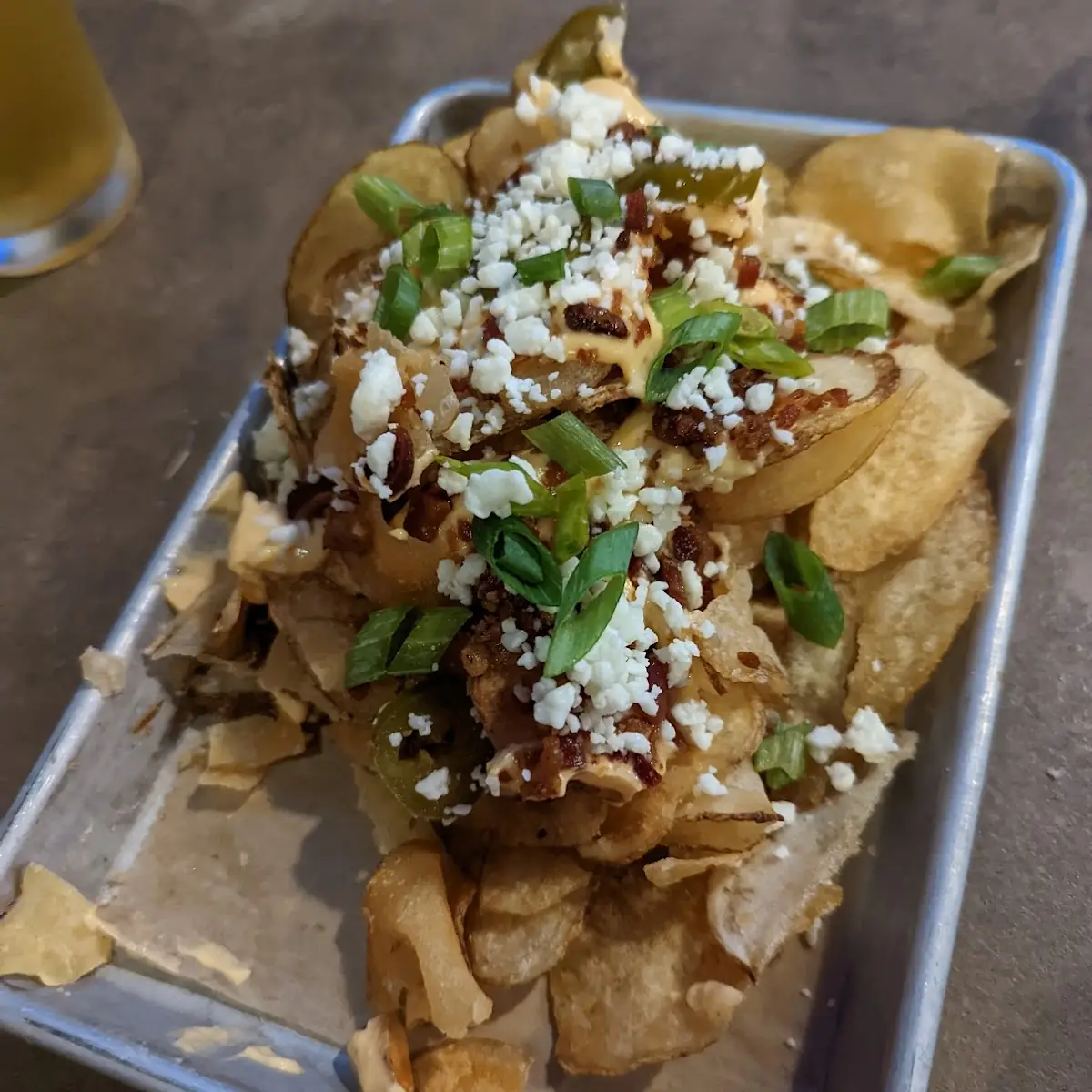Chips and Beer Cheese