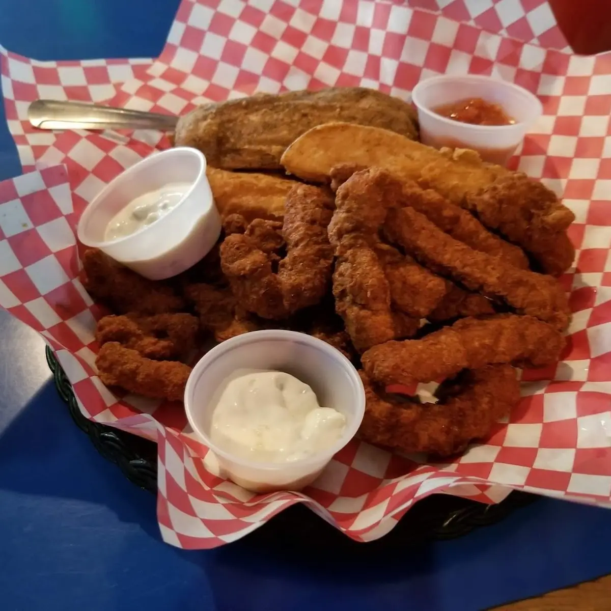 Steak Fingers with JoJos