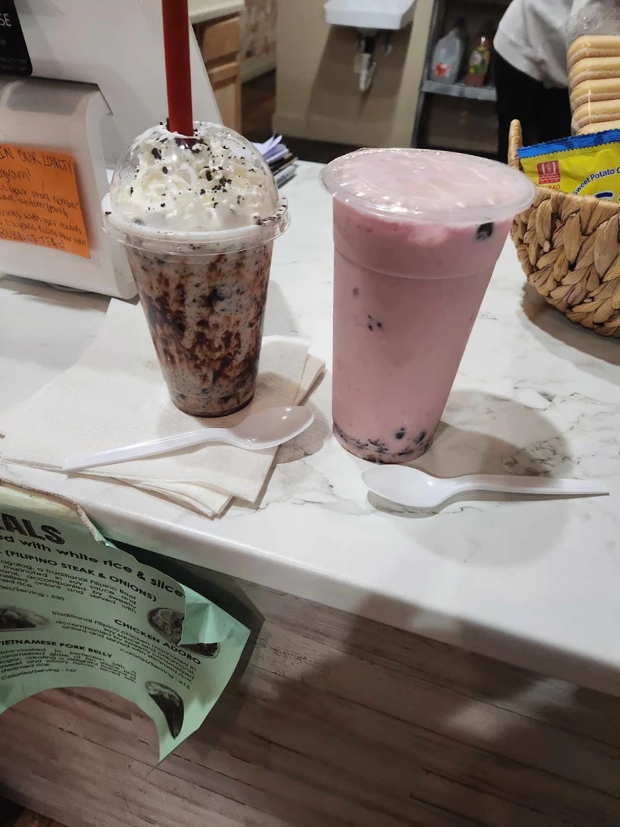 Red Bean Milk Tea