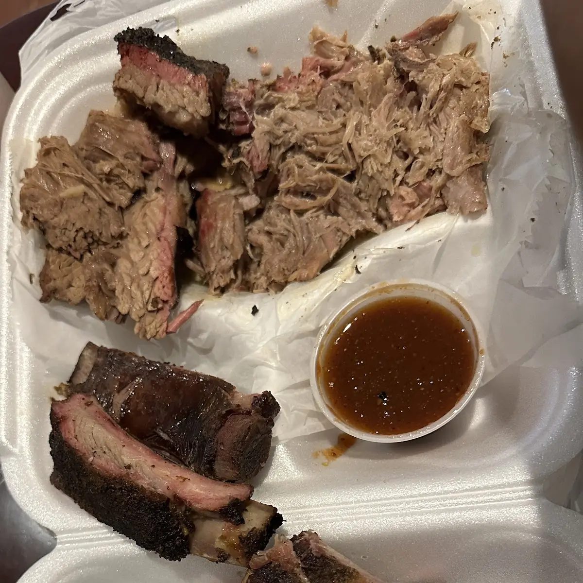 Beef Brisket Sandwich with Sauce
