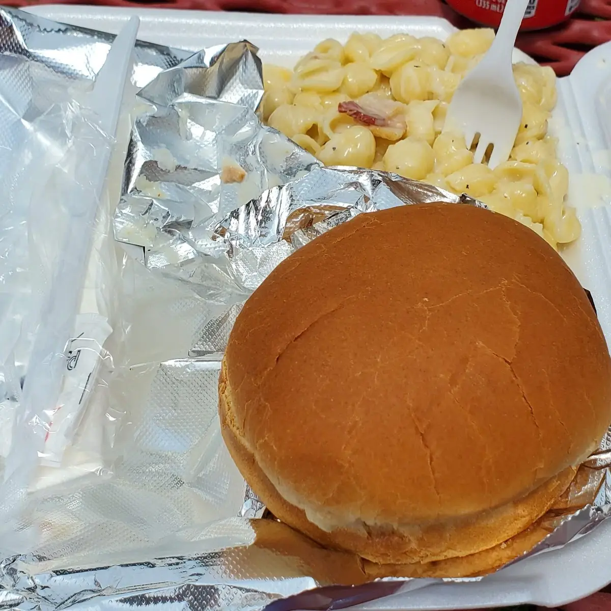 Pulled Pork with Mac and Cheese