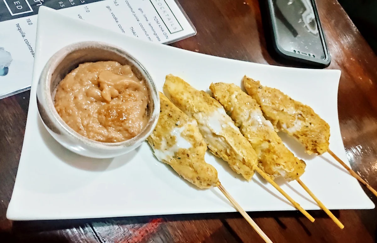 Satay Chicken Skewers