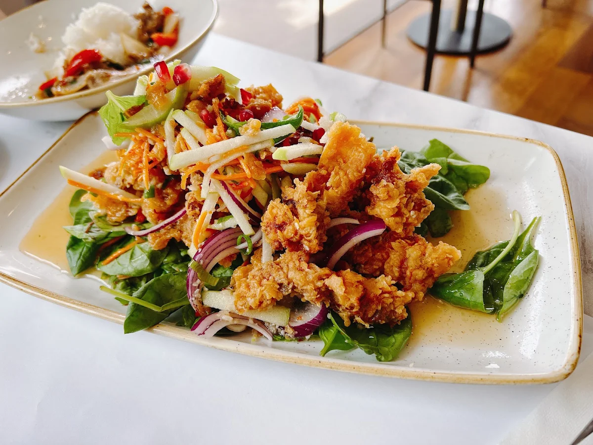 Soft Shell Crab Salad