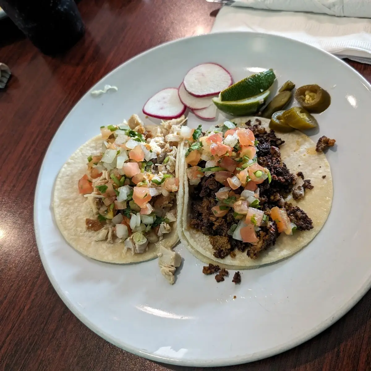 Chicken and Chorizo Taco