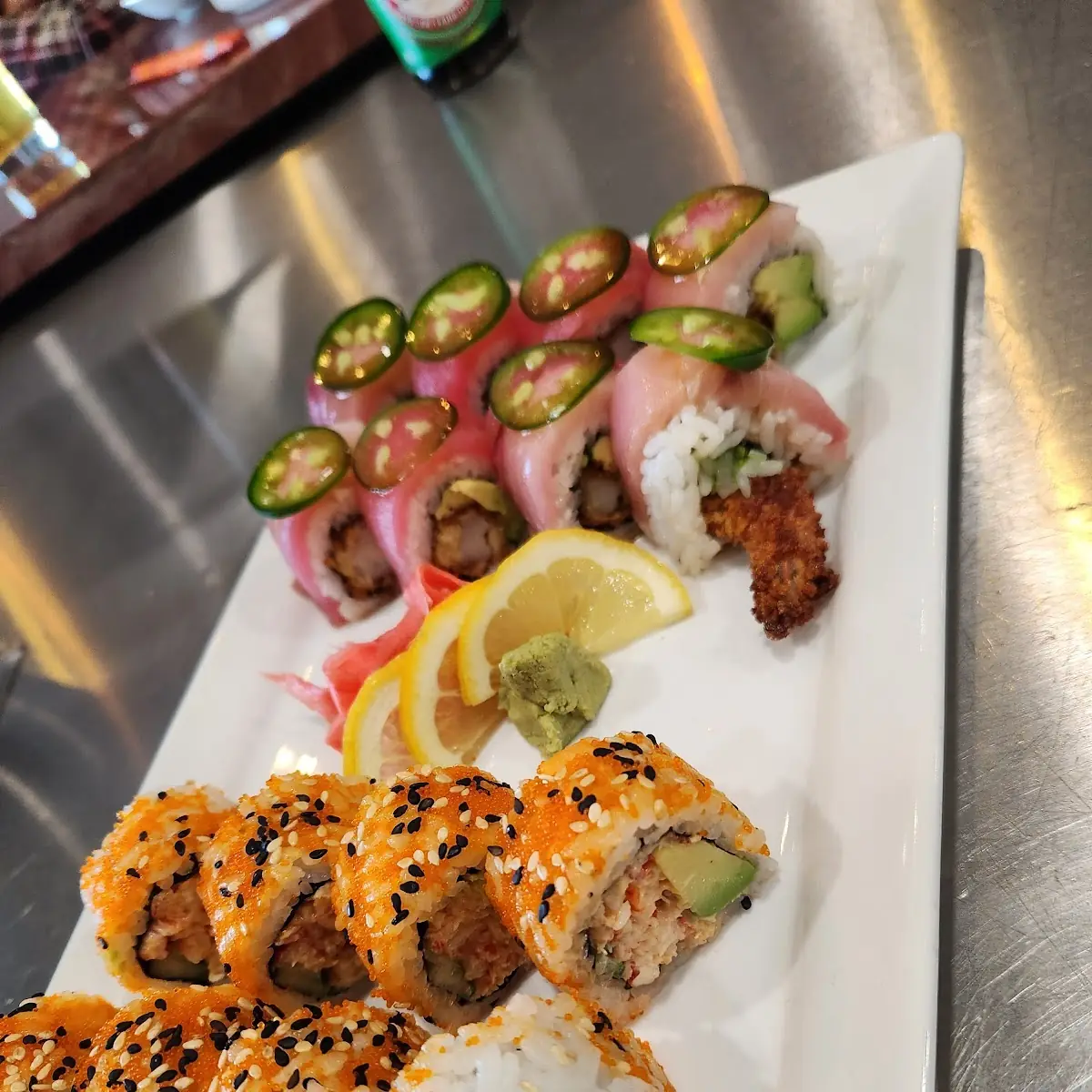 Lobster California Roll Paradise Roll